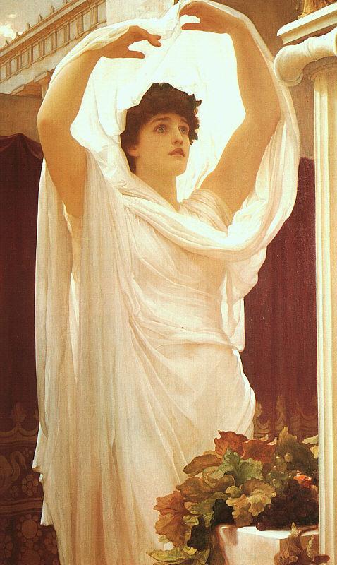 Lord Frederic Leighton Invocation oil painting picture